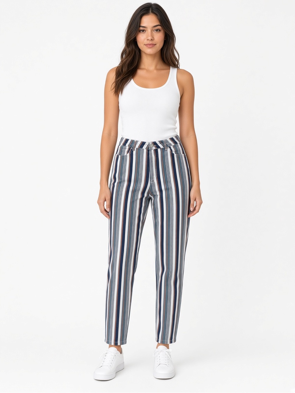 BDG Urban Outfitters Mom High Rise Striped Jeans 31